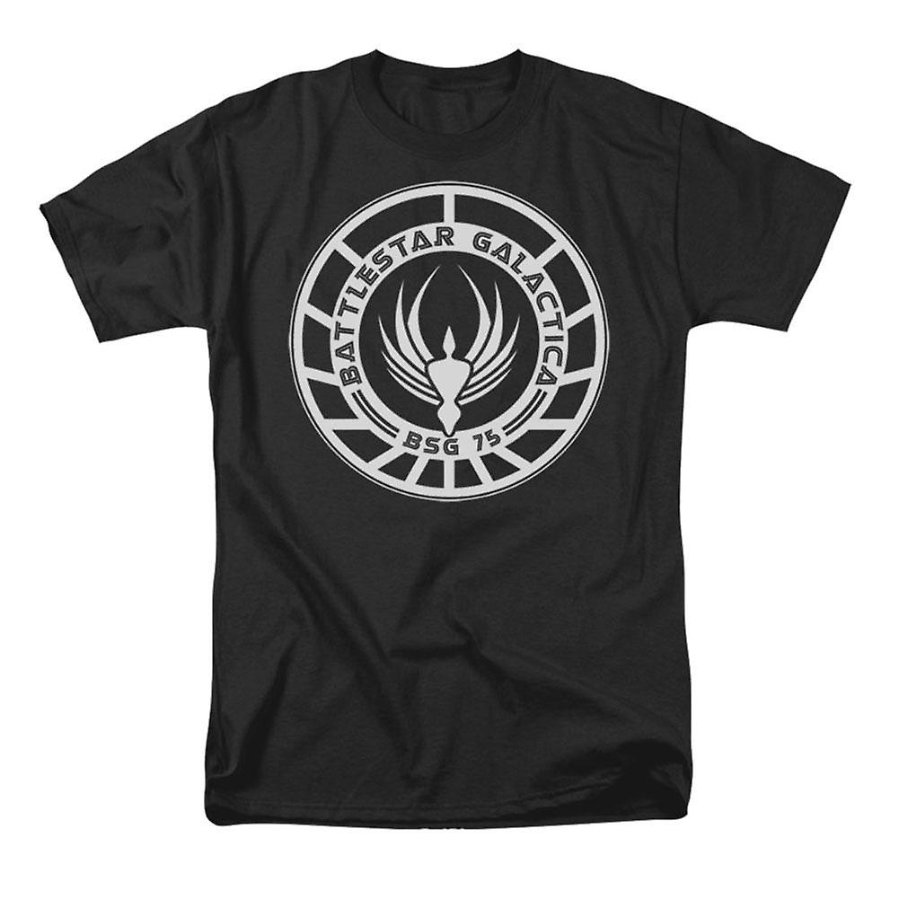 Foto 2 pulgar | Camiseta Con Insignia De Battlestar Galactica Galactica Para Hombre - Venta Internacional.