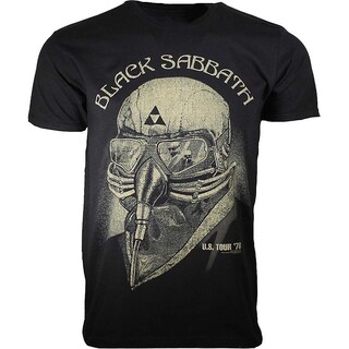 Foto 1 | Camiseta Rockinstone Tony Stark Black Sabbath De Algodón 180 G/m² - Venta Internacional.