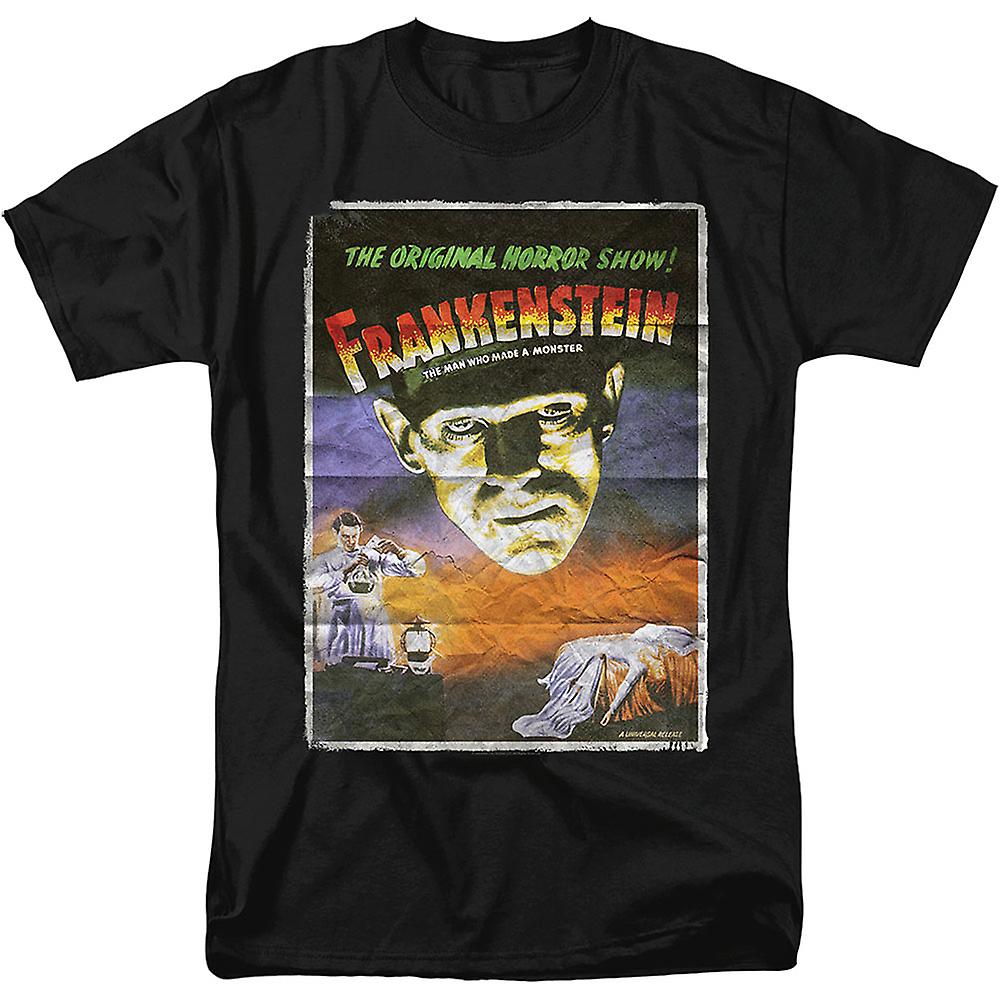 Foto 2 pulgar | Camiseta Con Póster De La Película Rockinstone Frankenstein, 180 G/m² - Venta Internacional.