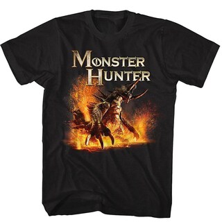 Foto 1 | Camiseta Rockinstone Monster Hunter Beast 180 G/m² 100% Algodón - Venta Internacional.