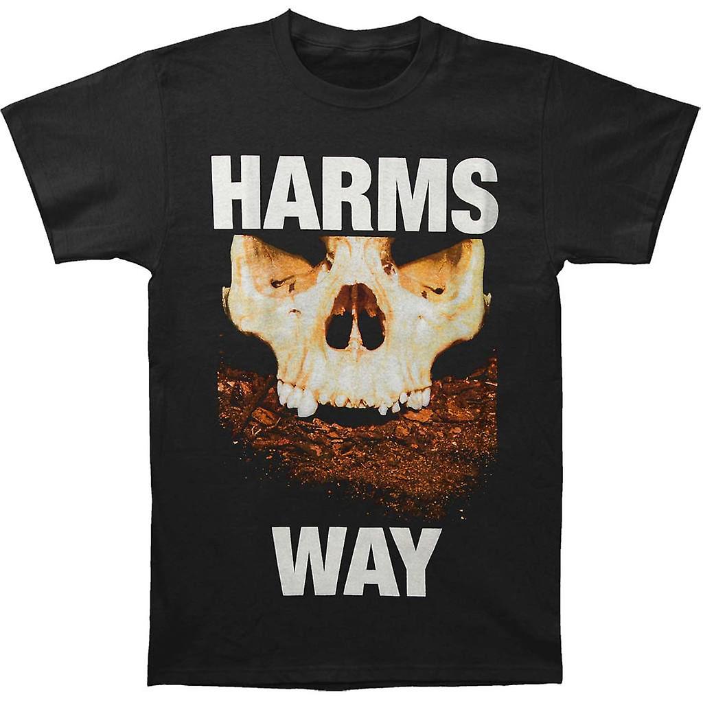 Foto 2 pulgar | Camiseta Harm's Way Skull 100% Algodón 180 G/m² Para Hombre - Venta Internacional.