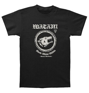 Foto 1 | Camiseta Watain Black Metal Milita Para Hombre Rockinstone - Venta Internacional.