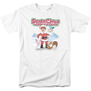 Foto 1 | Camiseta Rockinstone Santa Claus Is Comin' To Town - Venta Internacional.