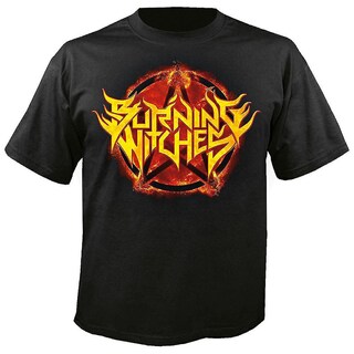 Foto 1 | Camiseta Rockinstone Burning Witches We Eat Your Children - Venta Internacional.