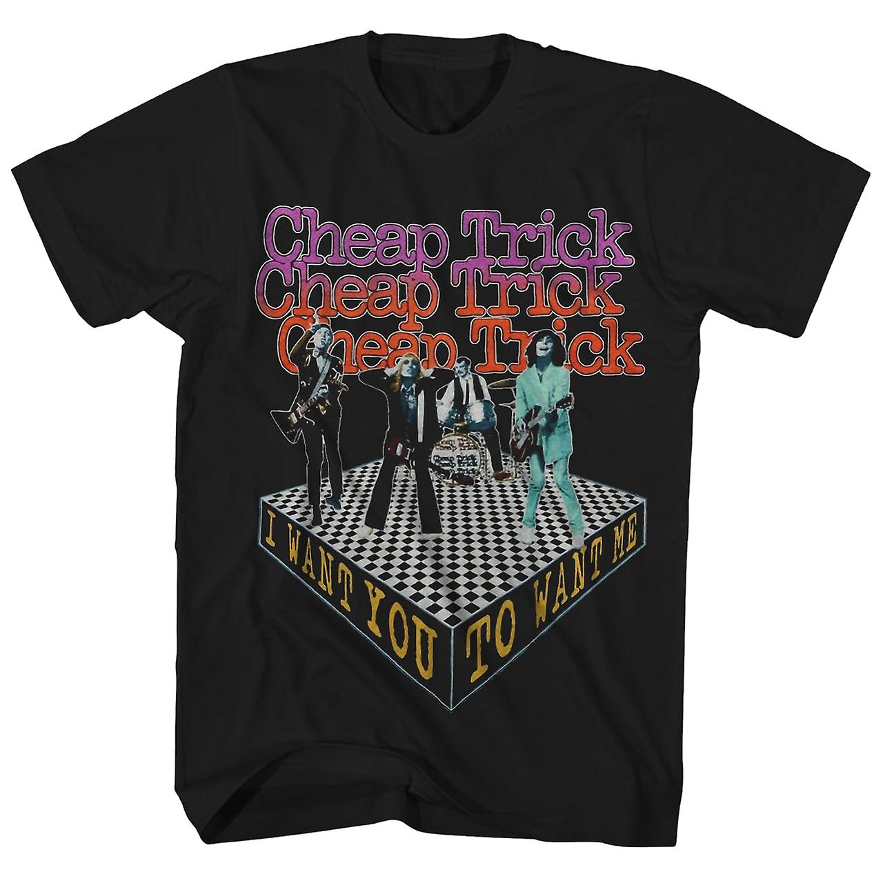 Foto 2 pulgar | Camiseta Rockinstone Cheap Trick Want You To Want Me - Venta Internacional.
