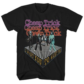 Foto 1 | Camiseta Rockinstone Cheap Trick Want You To Want Me - Venta Internacional.