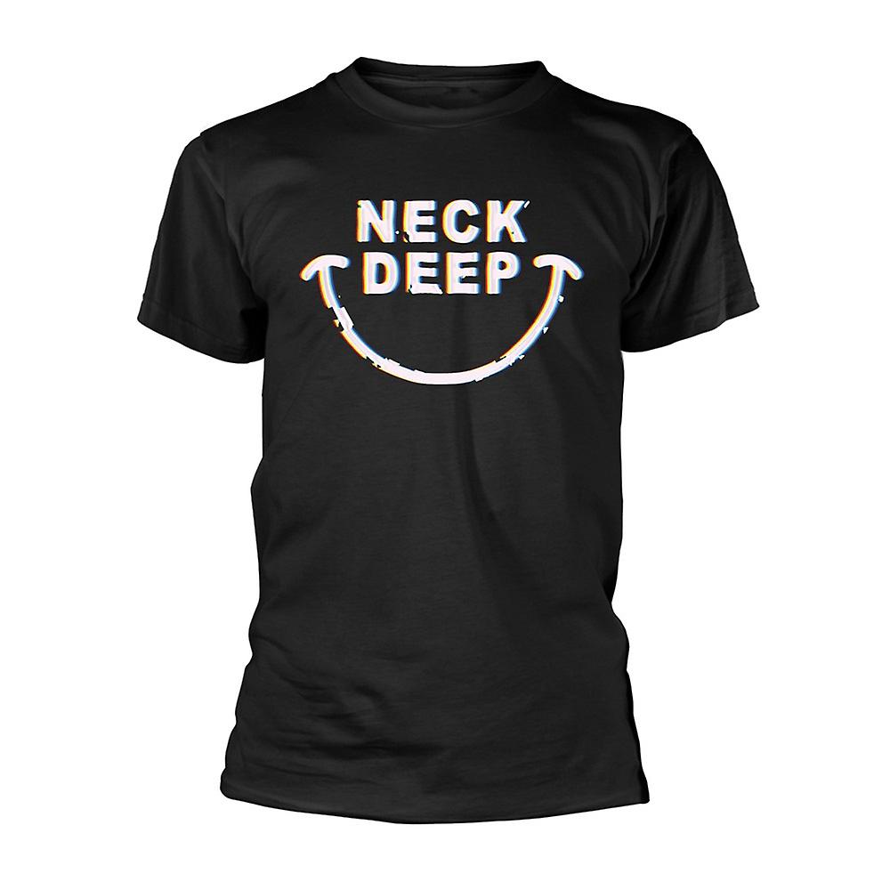Cuello De Camiseta Deep Hazy Smile Rockinstone 100% Algodón - Venta Internacional.