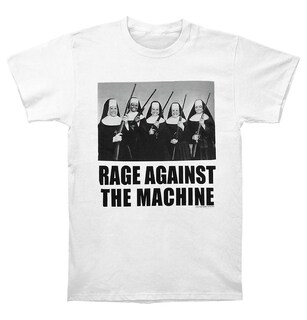 Foto 1 | Camiseta Rockinstone Rage Against The Machine Nuns And Guns - Venta Internacional.