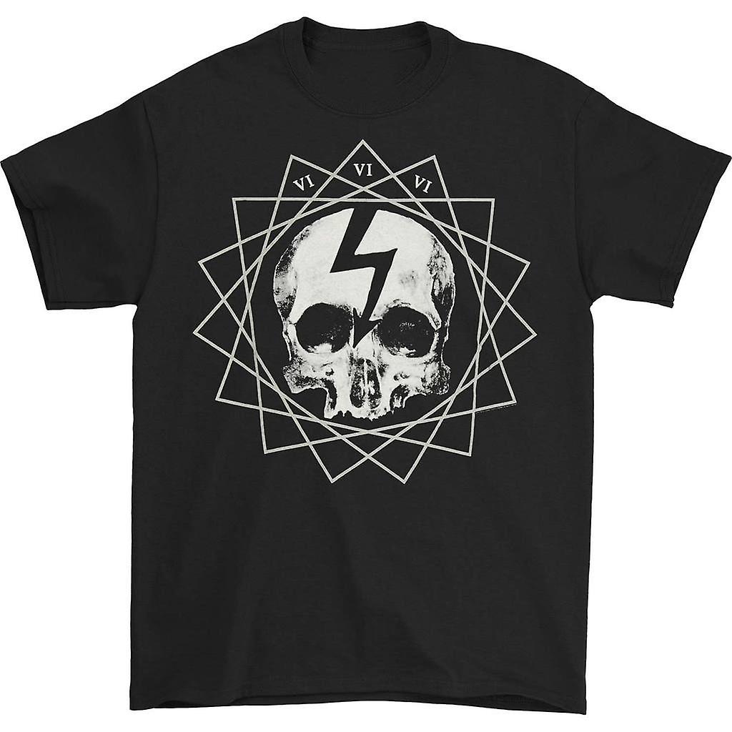 Foto 2 pulgar | Camiseta Rockinstone Marilyn Manson Fated Skull Para Hombre - Venta Internacional.