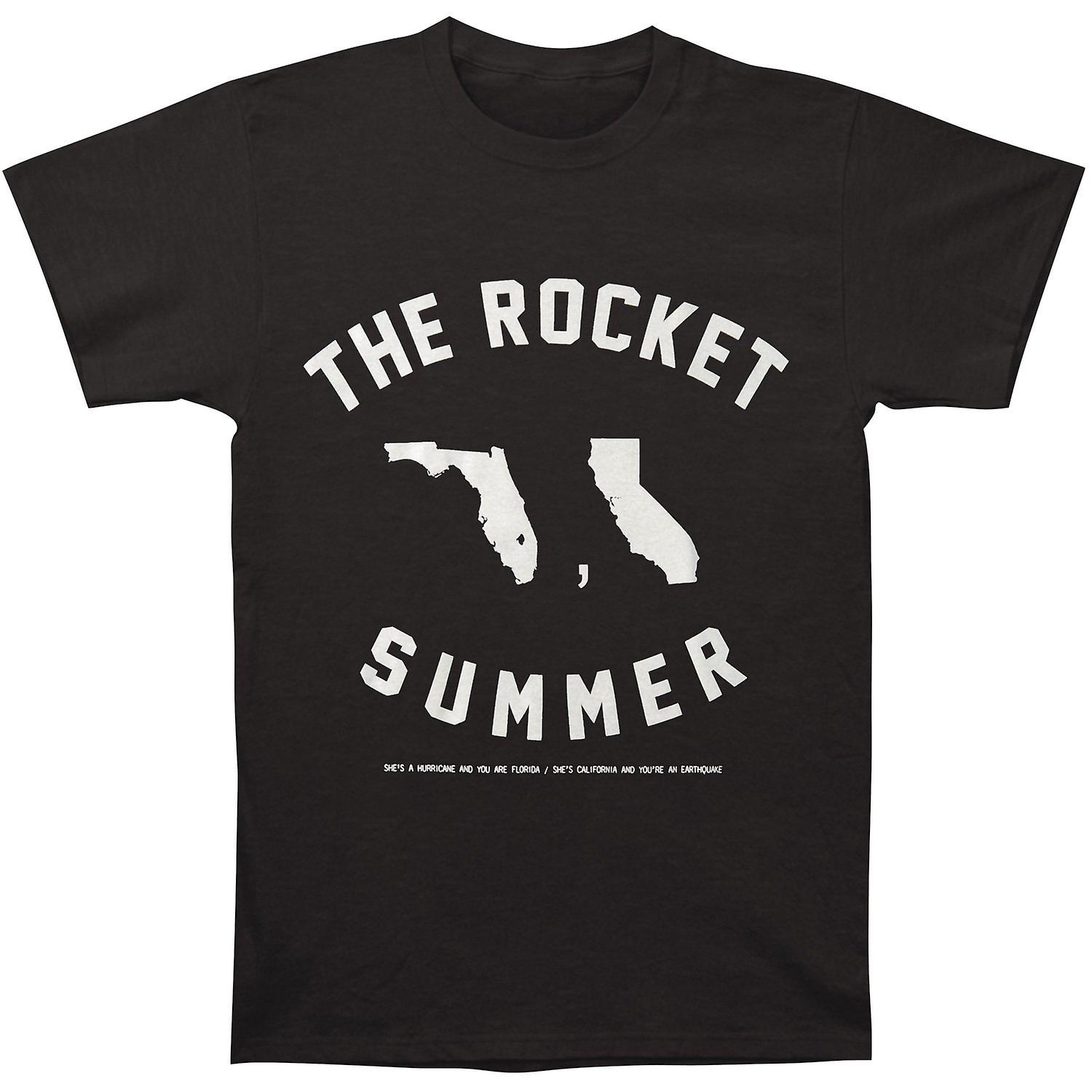 Camiseta Rockinstone Rocket Summer Fl, Ca 100% Algodón - Venta Internacional.