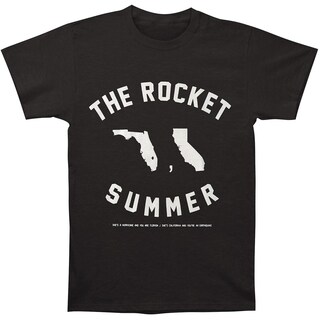 Foto 1 | Camiseta Rockinstone Rocket Summer Fl, Ca 100% Algodón - Venta Internacional.
