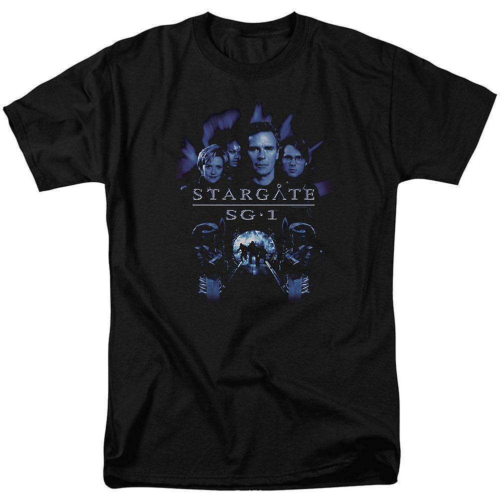 Foto 2 pulgar | Camiseta Rockinstone Stargate Sg1 Stargate Command Para Adulto - Venta Internacional.