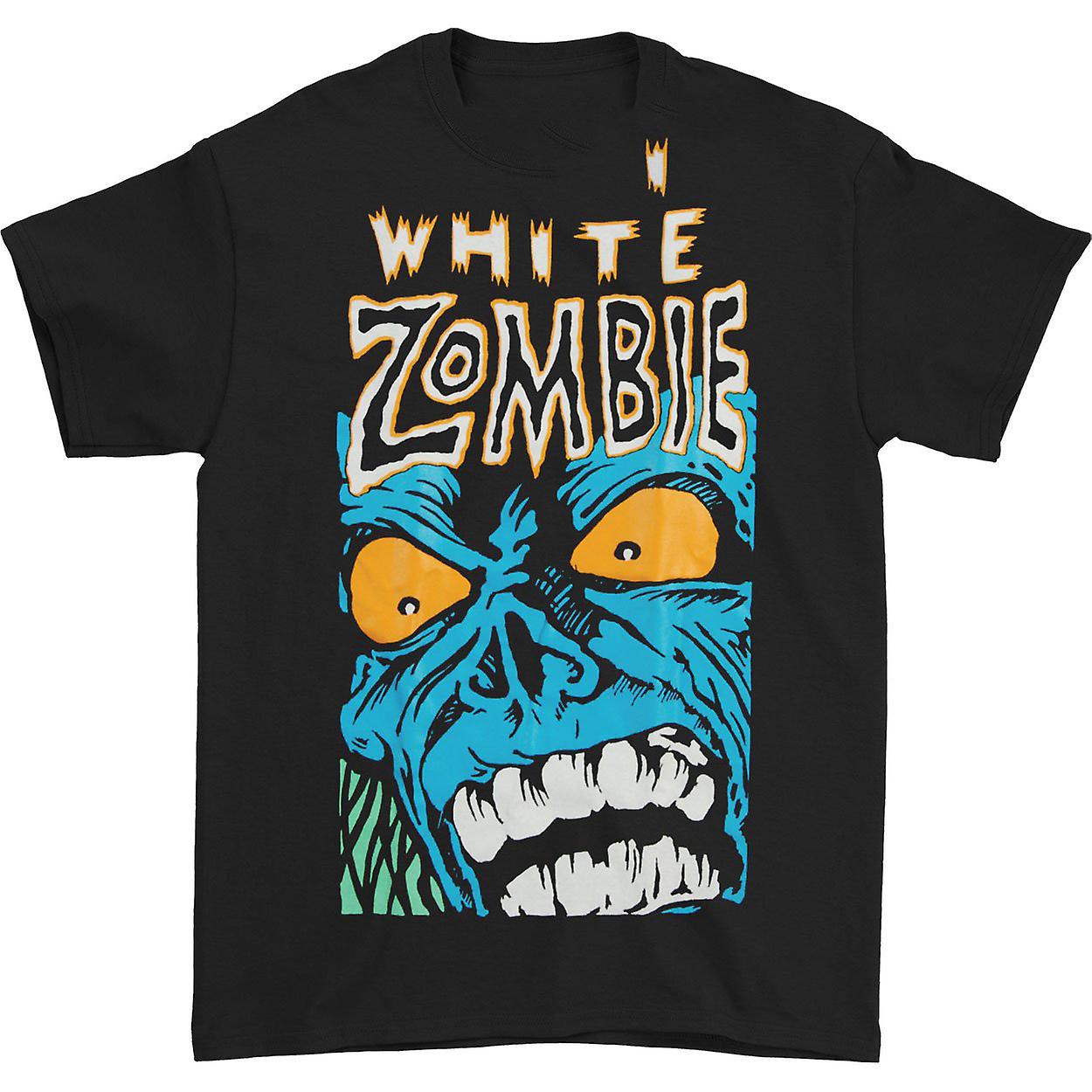 Foto 2 pulgar | Camiseta Rockinstone White Zombie Blue Monster 180 G/m² - Venta Internacional.