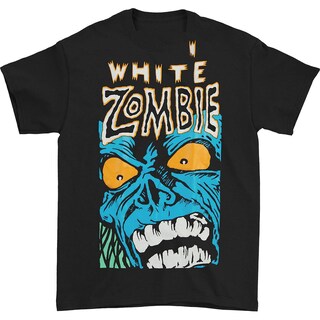 Foto 1 | Camiseta Rockinstone White Zombie Blue Monster 180 G/m² - Venta Internacional.