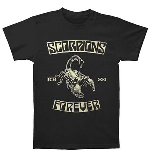Foto 1 | Camiseta Rockinstone Scorpions Forever 100% Algodón - Venta Internacional.
