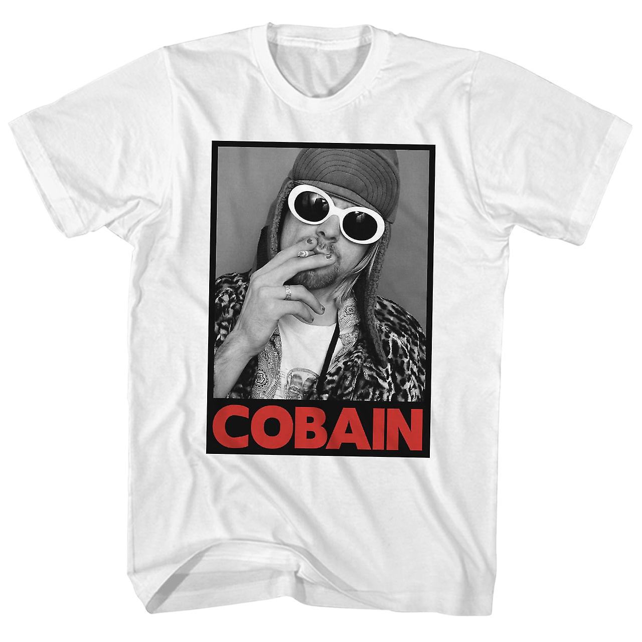 Foto 2 pulgar | Camiseta Rockinstone Nirvana Cobain Smoking Portrait - Venta Internacional.