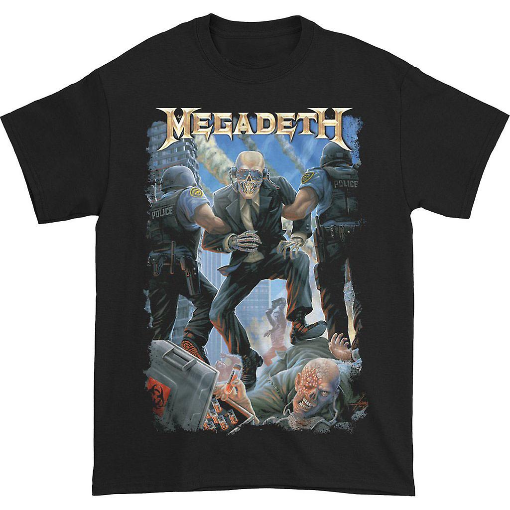 Foto 2 pulgar | Camiseta Rockinstone Megadeth Vic Taken Away Para Hombre - Venta Internacional.