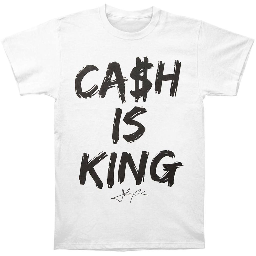 Foto 2 pulgar | Camiseta Rockinstone Johnny Cash Ca$h Is King De Algodón De 180 G/m² - Venta Internacional.