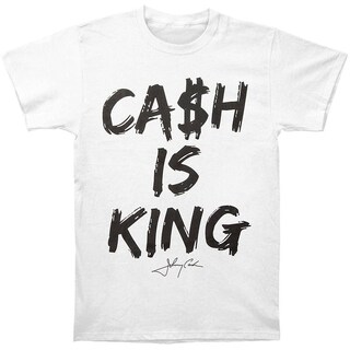 Foto 1 | Camiseta Rockinstone Johnny Cash Ca$h Is King De Algodón De 180 G/m² - Venta Internacional.