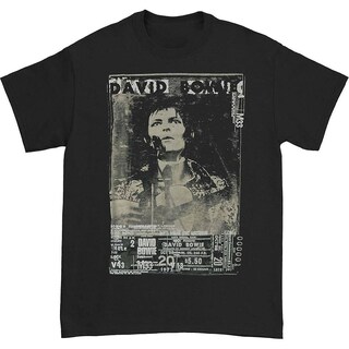 Foto 1 | Camiseta Rockinstone David Bowie Ziggy 100% Algodón - Venta Internacional.