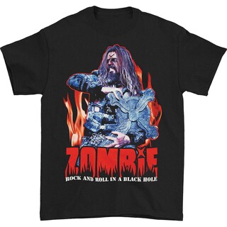 Foto 1 | Camiseta Rockinstone Rob Zombie Black Hole 180 G/m², 100% Algodón - Venta Internacional.