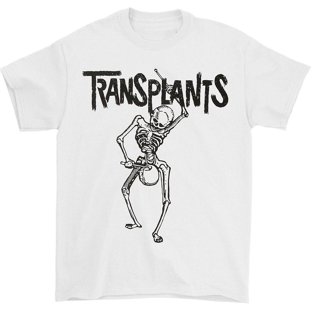 Foto 2 pulgar | Camiseta Rockinstone Transplants Skeleton 180 G/m², 100% Algodón - Venta Internacional.
