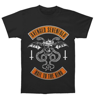 Foto 1 | Camiseta Rockinstone Avenged Sevenfold Hail To The King - Venta Internacional.