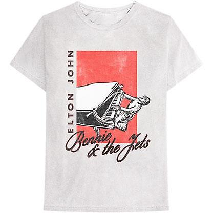 Foto 1 | Camiseta Rockinstone Con Estampado De Elton John Bennie And The Jets - Venta Internacional.