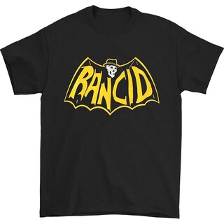 Foto 1 | Camiseta Rockinstone Rancid Skele-tim Bat Tee 180 G/m², 100% Algodón - Venta Internacional.