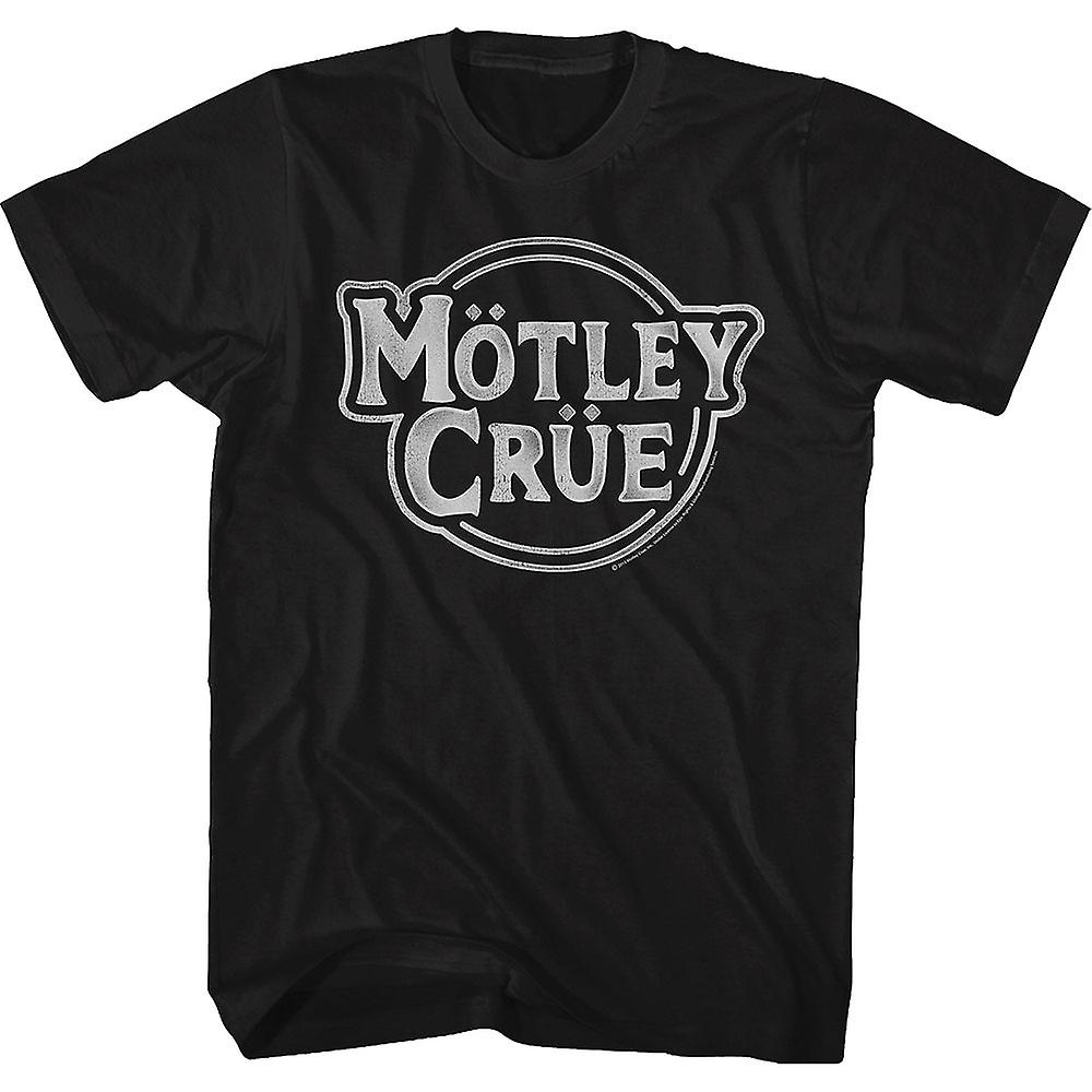 Foto 2 pulgar | Camiseta Rockinstone Circle Logo Motley Crue Para Hombre - Venta Internacional.