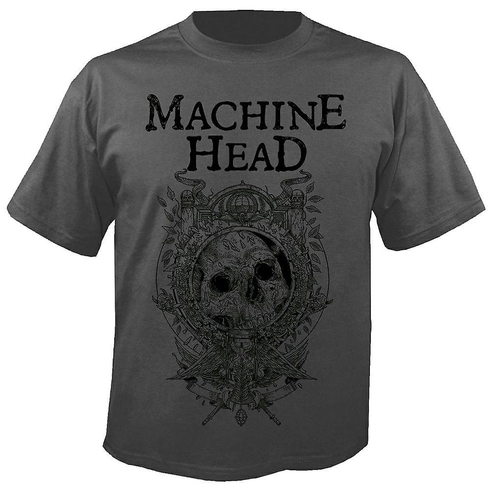 Foto 2 pulgar | Camiseta Rockinstone Machine Head Clock 100% Algodón - Venta Internacional.