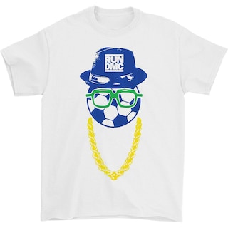 Foto 1 | Camiseta Run Dmc Soccer Rockinstone 180 G/m², 100% Algodón - Venta Internacional.