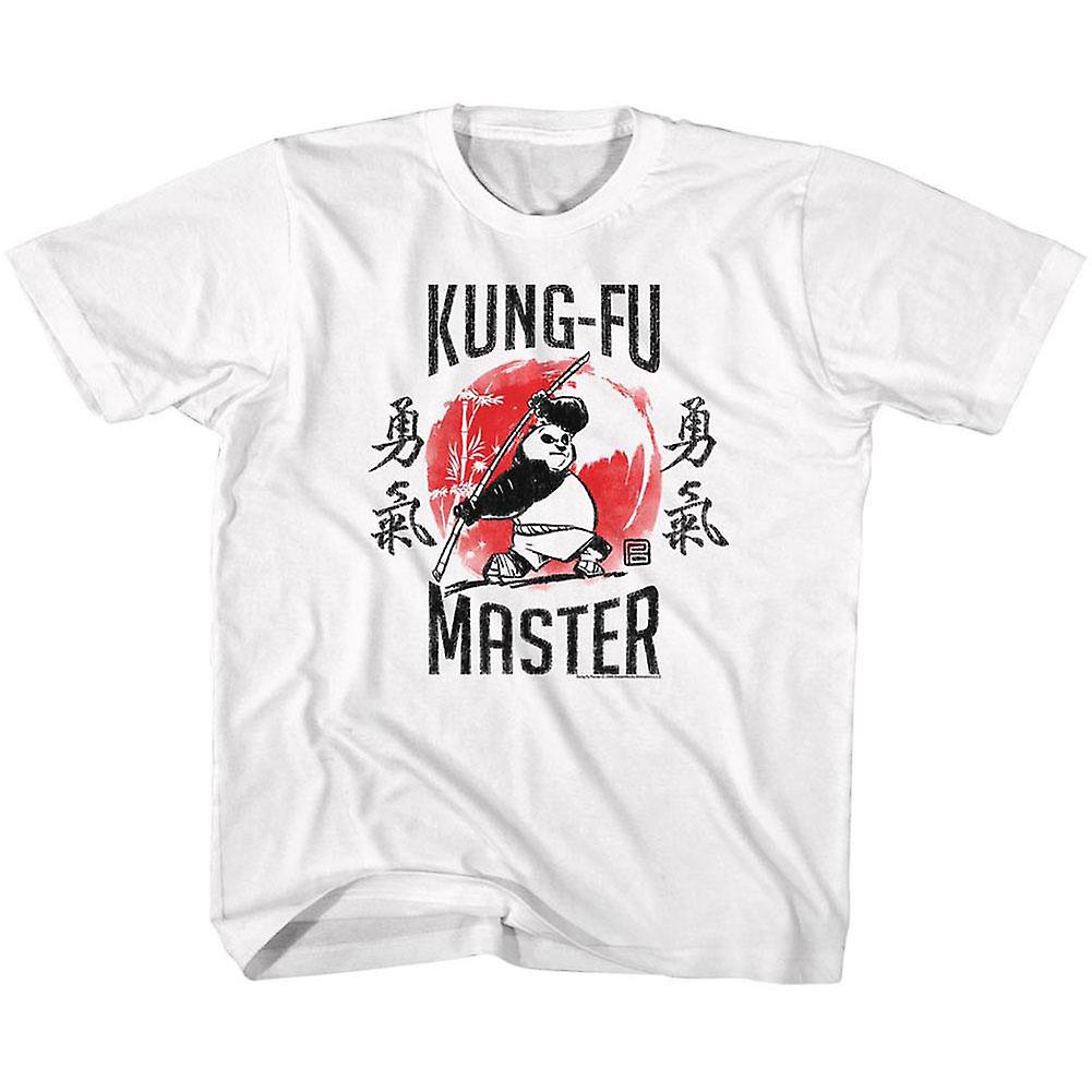 Foto 1 | Camiseta Kung Fu Panda Kung-fu Master Para Jóvenes - Rockinstone - Venta Internacional.