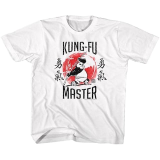 Foto 1 | Camiseta Kung Fu Panda Kung-fu Master Para Jóvenes - Rockinstone - Venta Internacional.