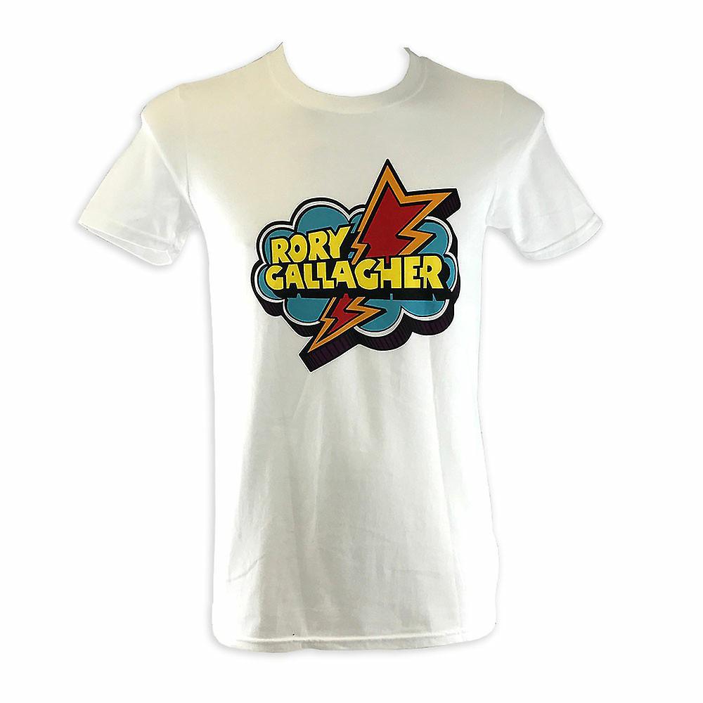 Camiseta Rockinstone Rory Gallagher Thunder 180 G/m² De Algodón - Venta Internacional.