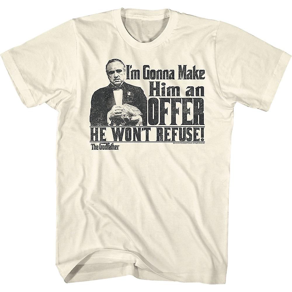 Foto 2 pulgar | Camiseta El Padrino De Rockinstone Una Oferta Que No Puede Rechazar - Venta Internacional.