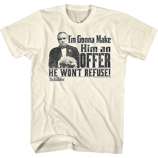 Foto 1 | Camiseta El Padrino De Rockinstone Una Oferta Que No Puede Rechazar - Venta Internacional.