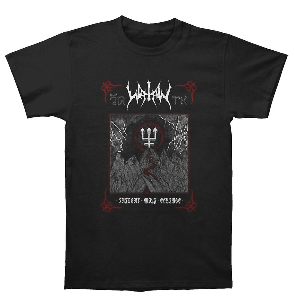 Foto 2 pulgar | Camiseta Rockinstone Watain Trident Wolf Eclipse 180 G/m² - Venta Internacional.