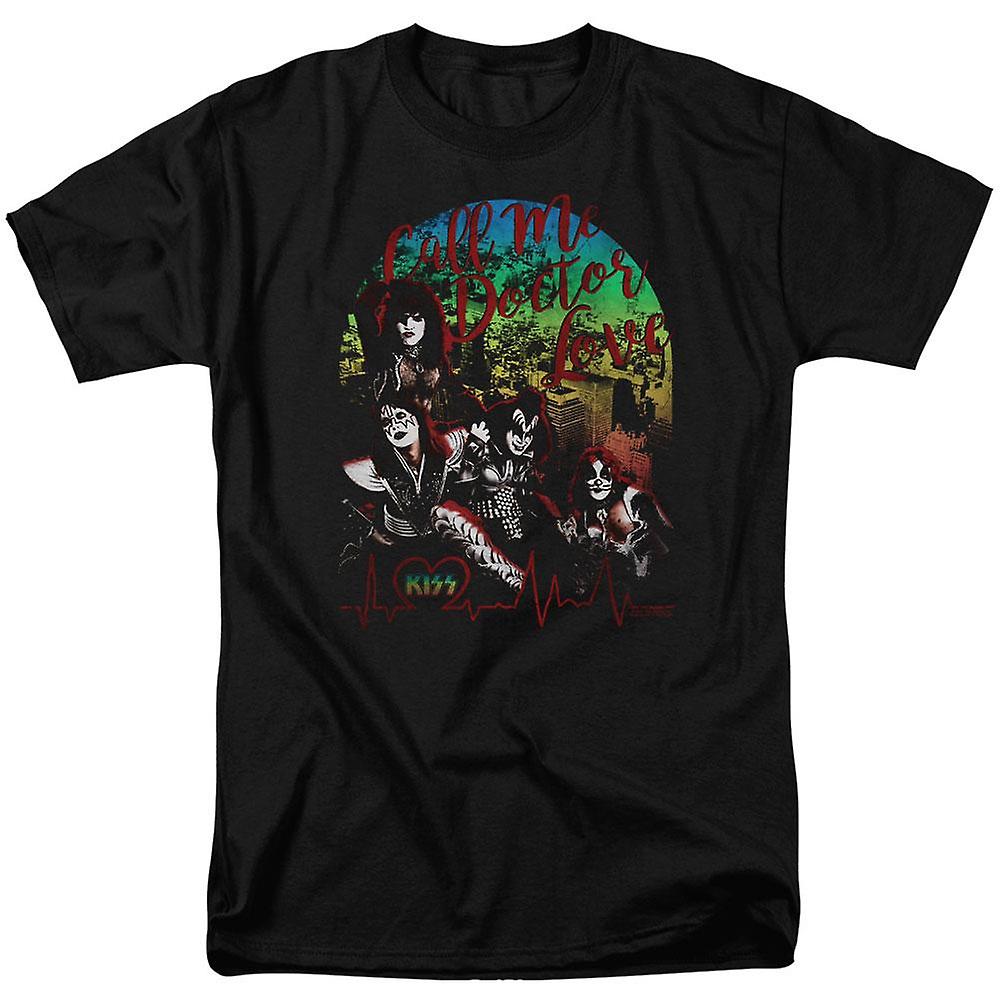 Foto 2 pulgar | Camiseta Kiss Doctor Love Adult 100% Algodón - Venta Internacional.