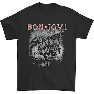 Foto 1 | Camiseta Rockinstone Bon Jovi More Slippery 180 G/m², 100% Algodón - Venta Internacional.