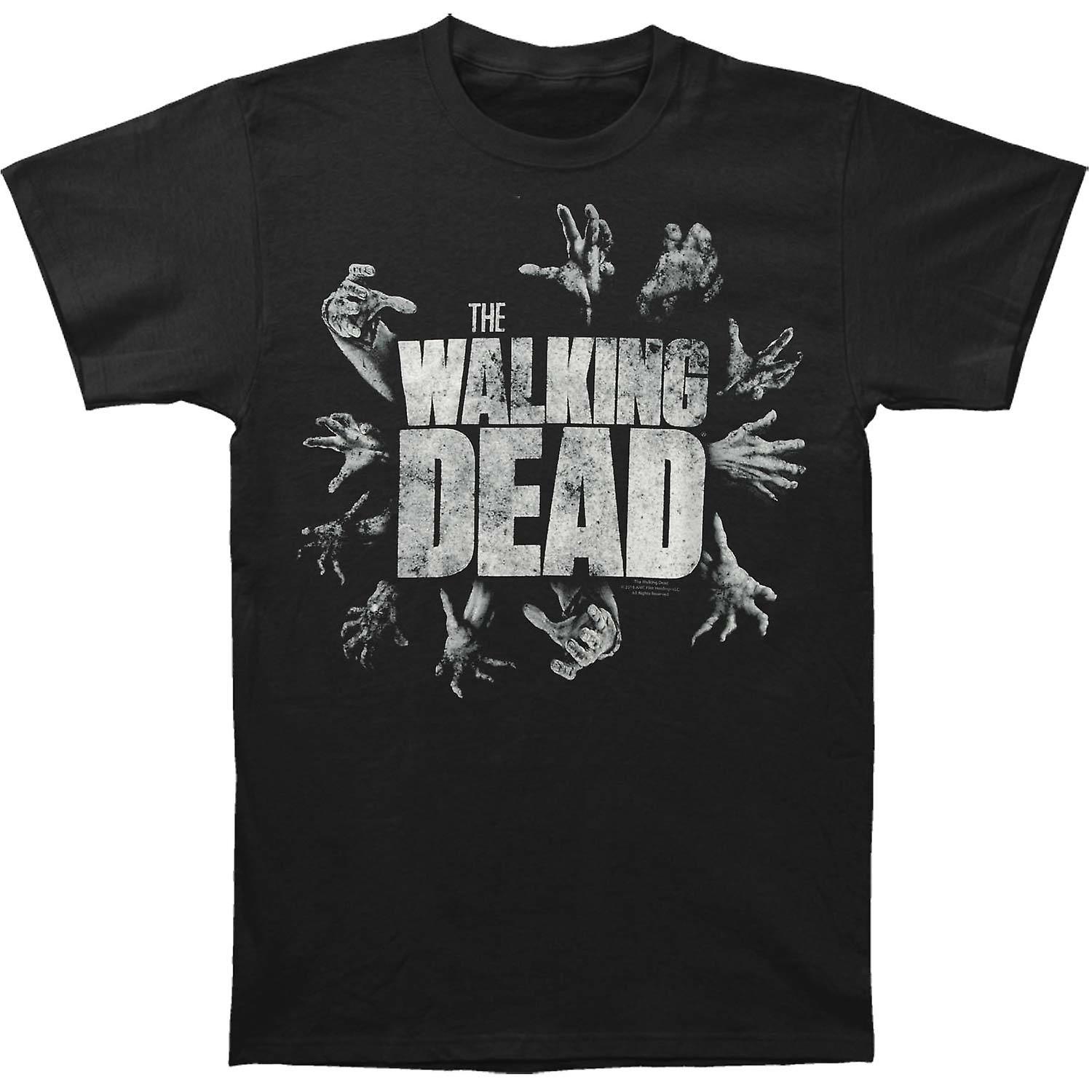 Foto 2 pulgar | Camiseta Rockinstone Walking Dead Reaching Walker Para Hombre - Venta Internacional.