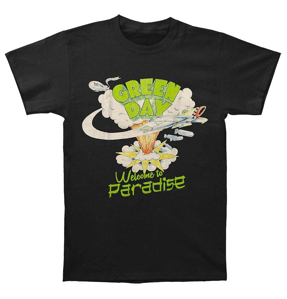 Foto 2 pulgar | Camiseta Green Day Welcome To Paradise Rockinstone - Venta Internacional.