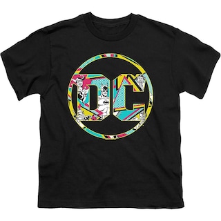 Foto 1 | Camiseta Rockinstone Youth Dc Comics Collage Batman - Venta Internacional.