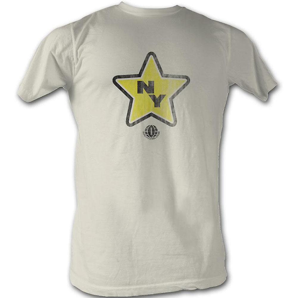 Foto 2 pulgar | Camiseta Wfl Ny Stars Para Hombre Rockinstone 100% Algodón - Venta Internacional.