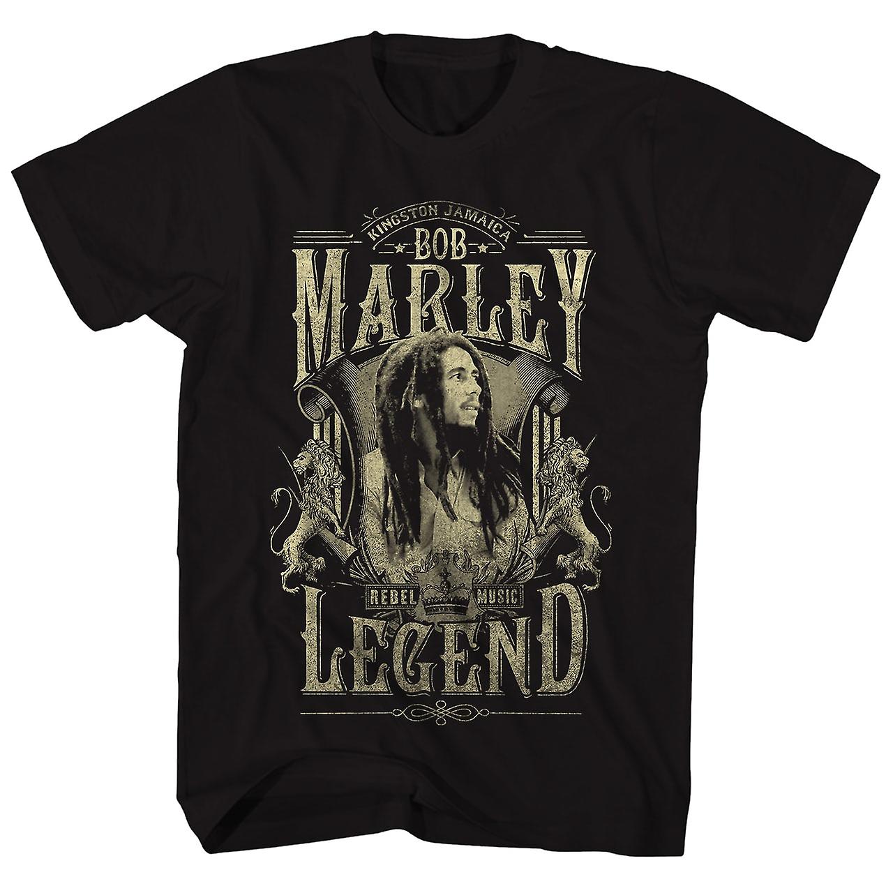Foto 1 | Camiseta Rockinstone Bob Marley Rebel Music Legend - Venta Internacional.