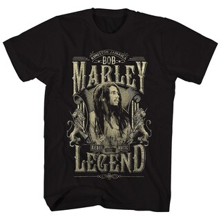Foto 1 | Camiseta Rockinstone Bob Marley Rebel Music Legend - Venta Internacional.