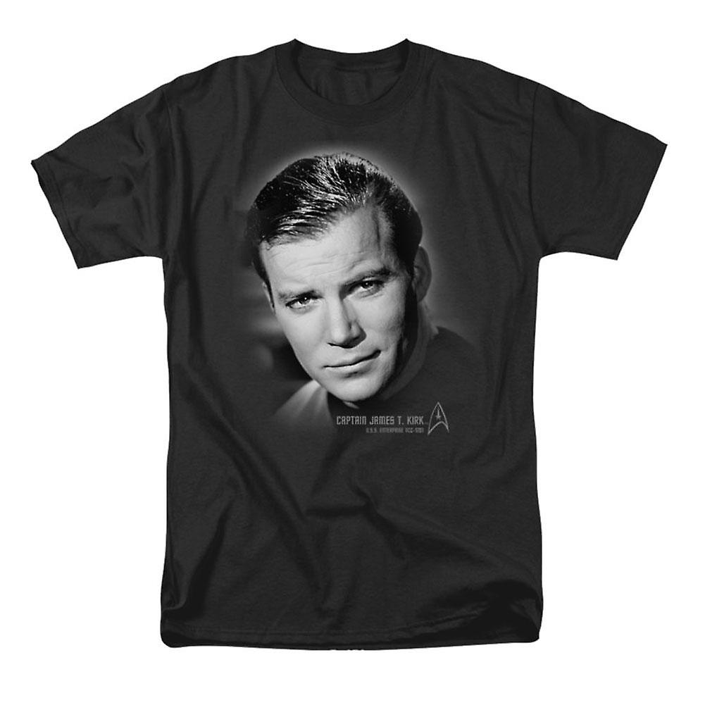 Foto 2 pulgar | Camiseta Rockinstone Star Trek Captain Kirk Portrait - Venta Internacional.