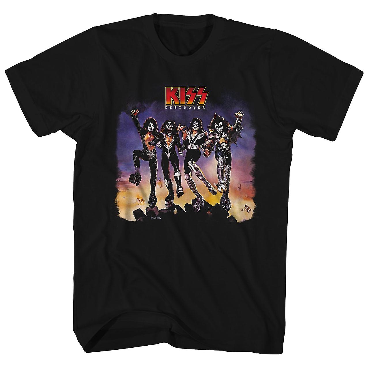 Foto 2 pulgar | Camiseta Rockinstone Kiss Destroyer Album Art Para Hombre - Venta Internacional.