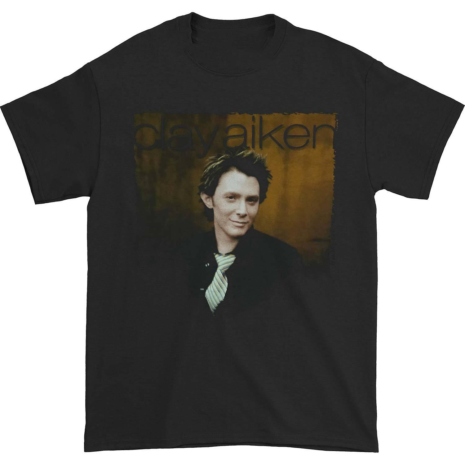 Foto 2 pulgar | Camiseta Rockinstone Clay Aiken 100% Algodón Pesado - Venta Internacional.