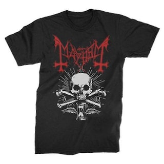 Foto 1 | Camiseta Rockinstone Mayhem Skull Snake 180 G/m², 100% Algodón - Venta Internacional.
